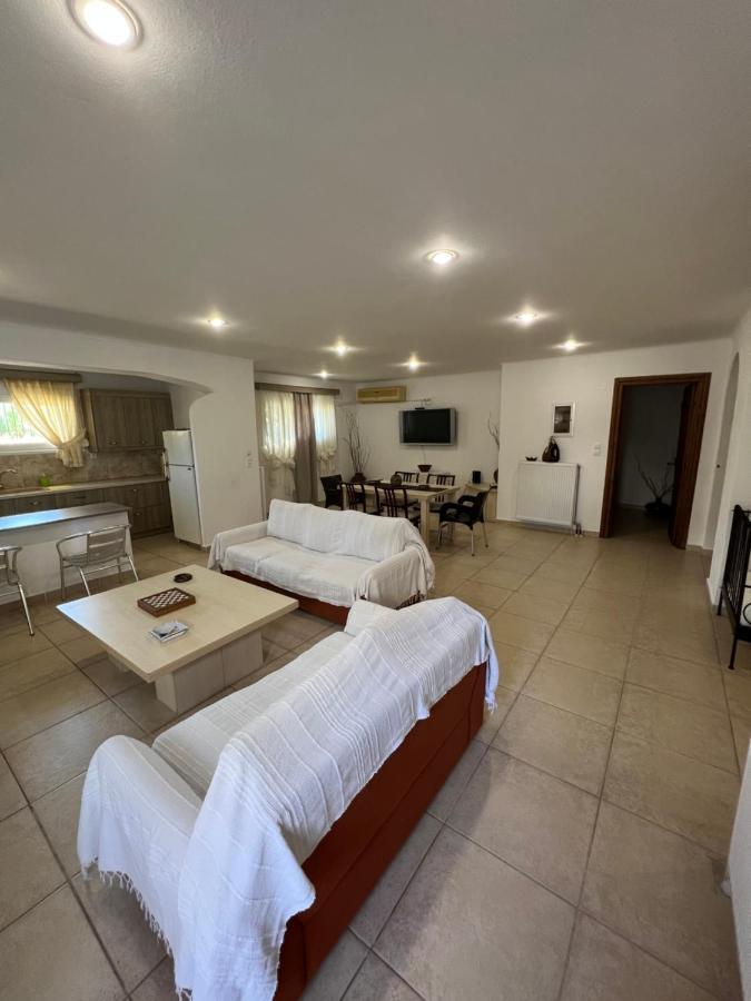 Apartment In Salamina With Garden & Sea View Selinia Zewnętrze zdjęcie