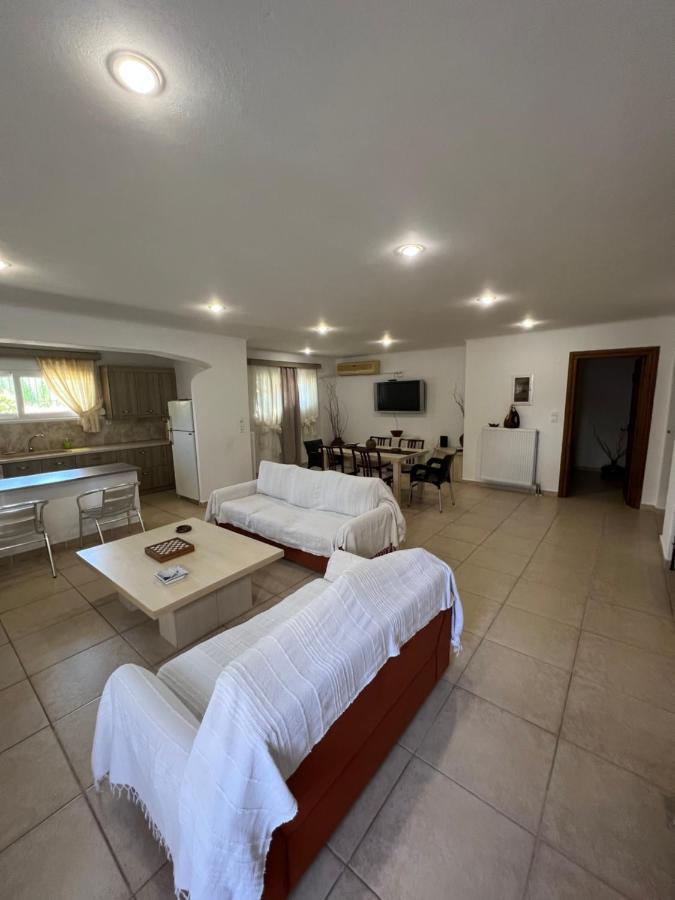 Apartment In Salamina With Garden & Sea View Selinia Zewnętrze zdjęcie