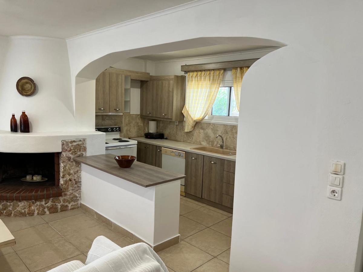 Apartment In Salamina With Garden & Sea View Selinia Zewnętrze zdjęcie